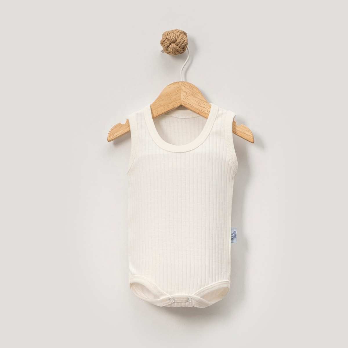 Raporlu interlok kumaş  kolsuz zıbın body