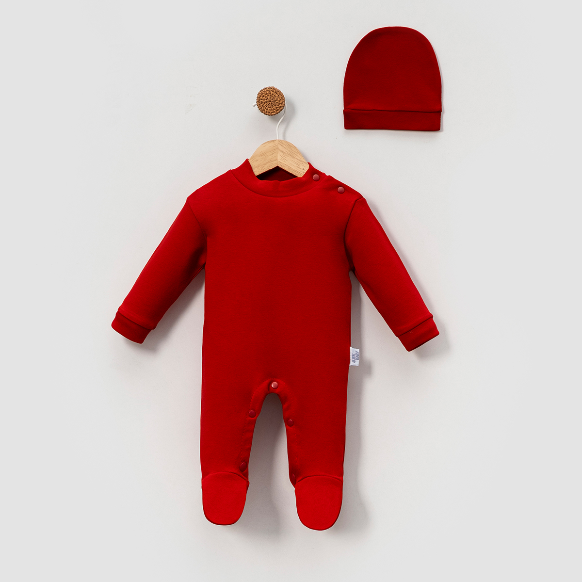 Alttan Çıtçıtlı Bebe Tulum 