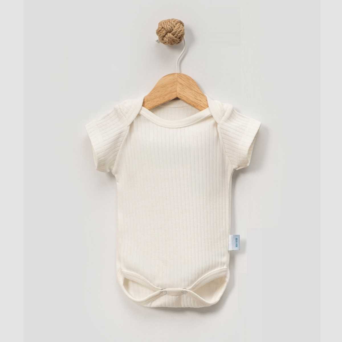 Raporlu İnterlok  Kısakollu Zıbın Body