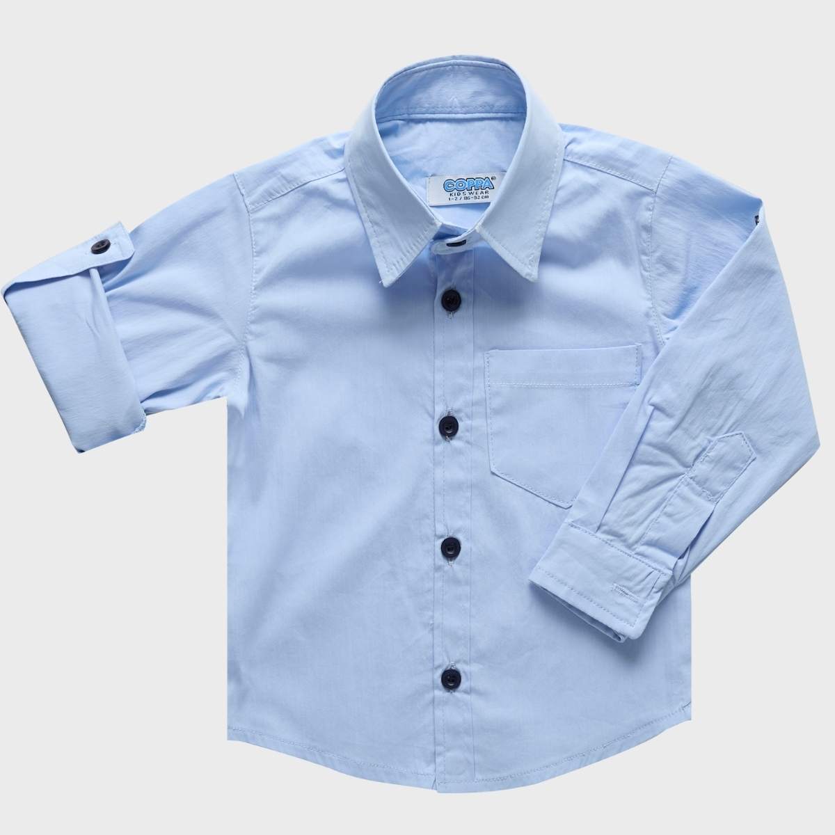 Gömlek Uzun Katlama Kollu